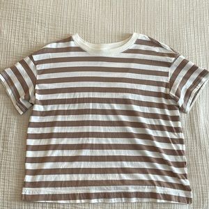 White striped tee - brand new!